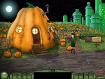 Jack Pumpkinhead, hanging around the outskirts of the city.